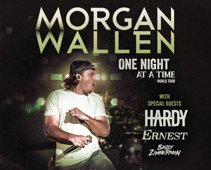 Morgan Wallen, Ernest & Riley Green at Riley Green Tickets