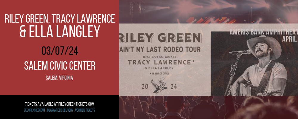 Riley Green at Salem Civic Center